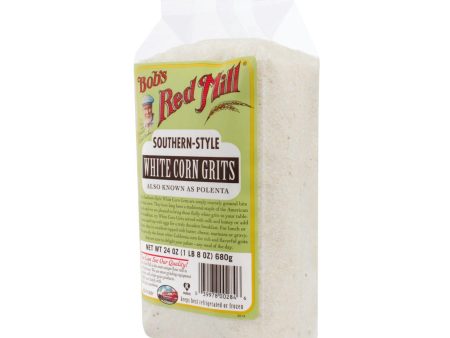 Bob s Red Mill White Corn Grits - Polenta - 24 Oz - Case Of 4 For Cheap