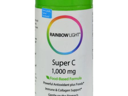 Rainbow Light Super C - 1000 Mg - 120 Tablets Discount