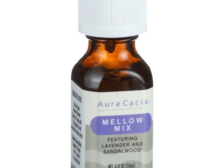 Aura Cacia Essential Solutions - Mellow Mix - .5 Oz Online now