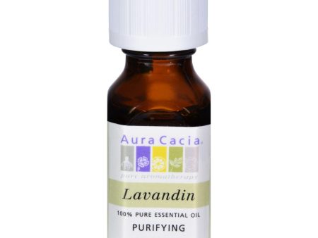 Aura Cacia Pure Essential Oil Lavandin - 0.5 Fl Oz For Sale