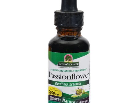 Nature s Answer Passionflower Herb Alcohol Free - 1 Fl Oz Sale