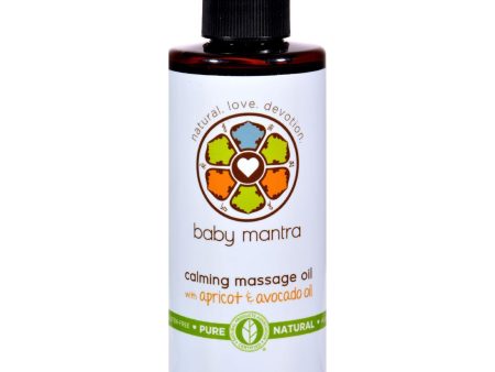 Baby Mantra Massage Oil - Calming - 4 Oz Supply