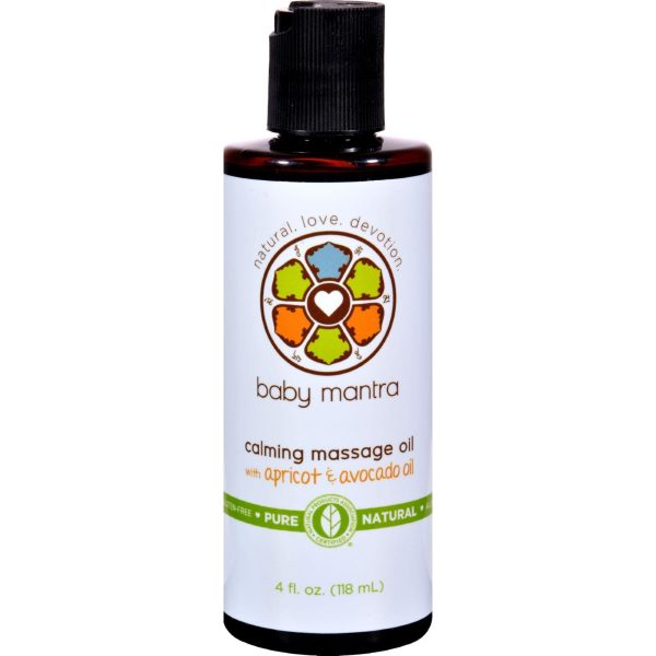 Baby Mantra Massage Oil - Calming - 4 Oz Supply