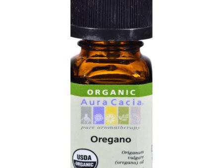 Aura Cacia Organic Oregano - .25 Oz on Sale