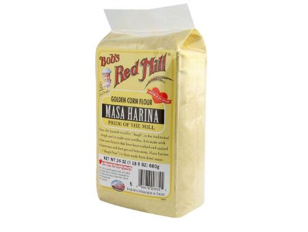 Bob s Red Mill Golden Masa Harina Corn Flour - 24 Oz - Case Of 4 Cheap