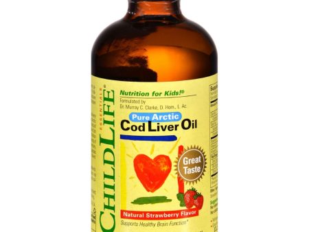 Childlife Cod Liver Oil Strawberry - 8 Fl Oz Cheap